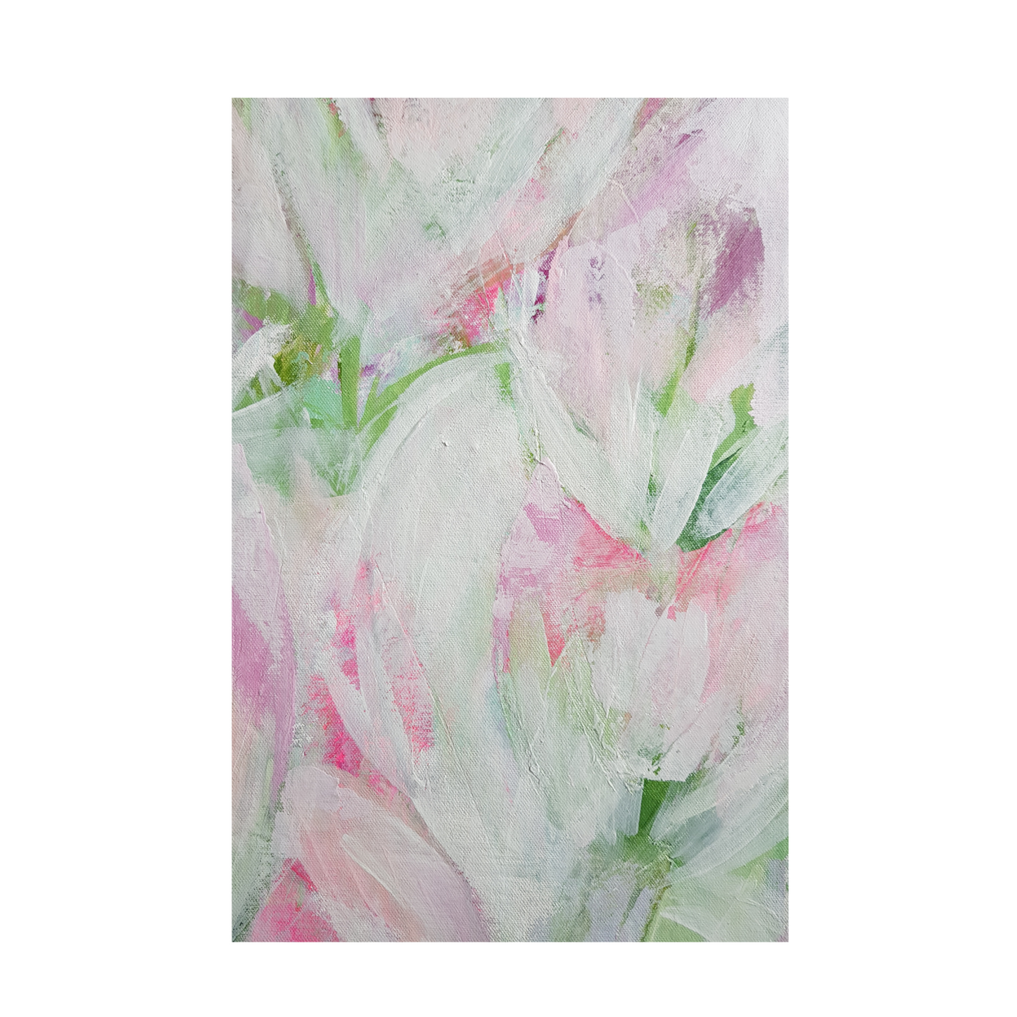 Floral Art Print 'Tulips'. Set of Three.