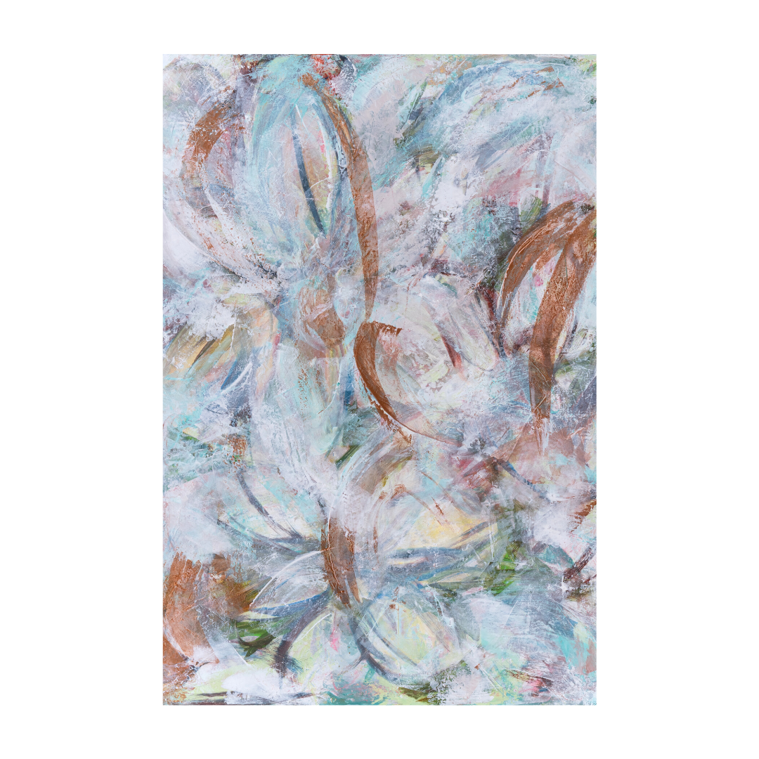 'Flourish' Floral Art Print