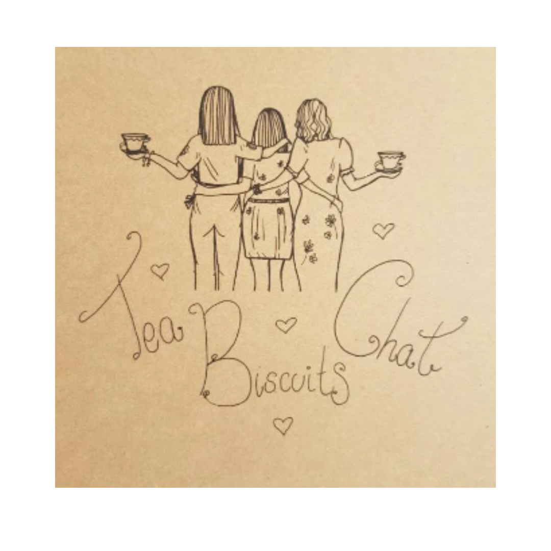 Tea Biscuits & Chat Art Print