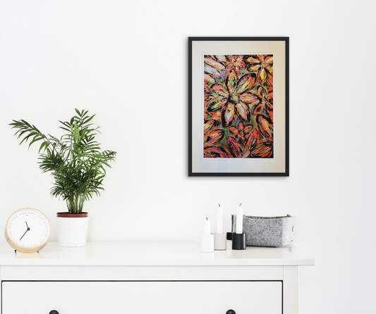 Floral Fusion - Limited edition art print